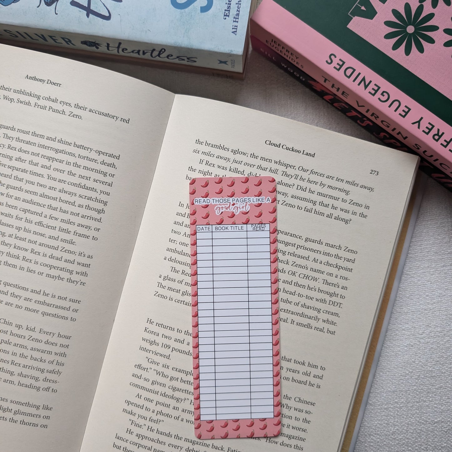 SPICY PAGE TRACKER - BOOKMARK