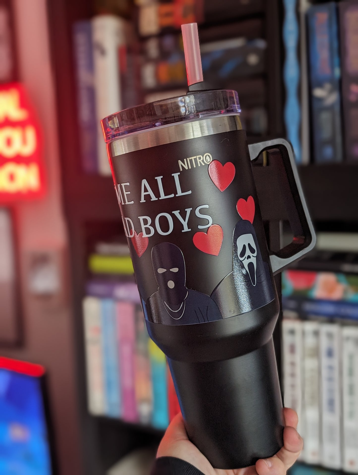 GIVE ME ALL THE BAD BOYS - 40oz TUMBLER