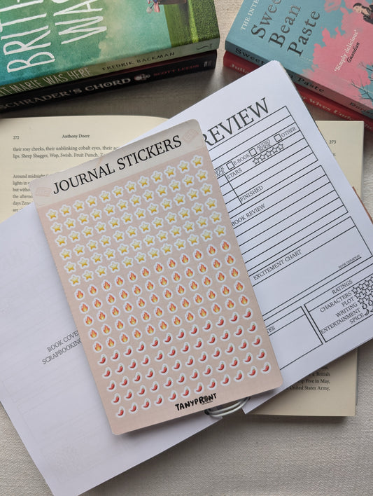 JOURNAL STICKERS - STICKER SHEET