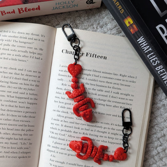 LOVE DRAGON KEYCHAINS - SET OF TWO