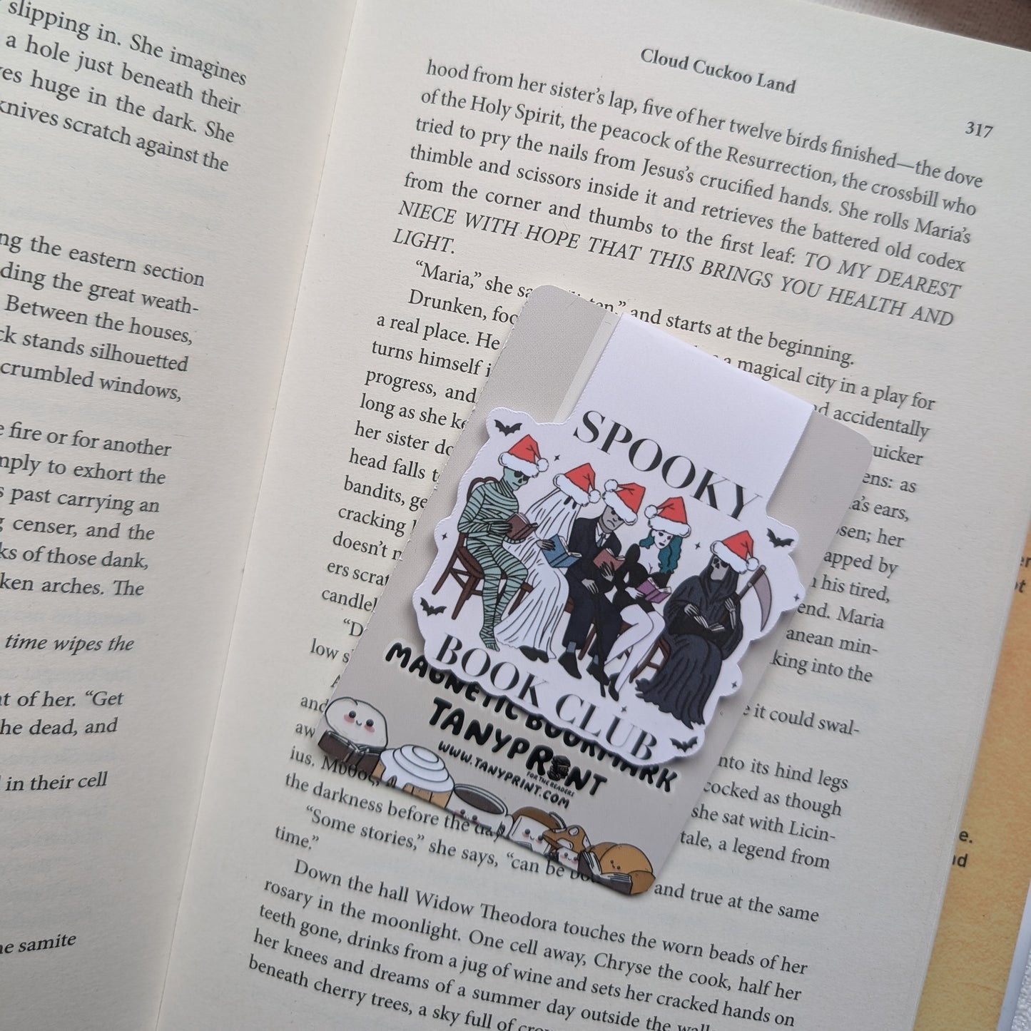 SPOOKY BOOKCLUB - BOOKMARK