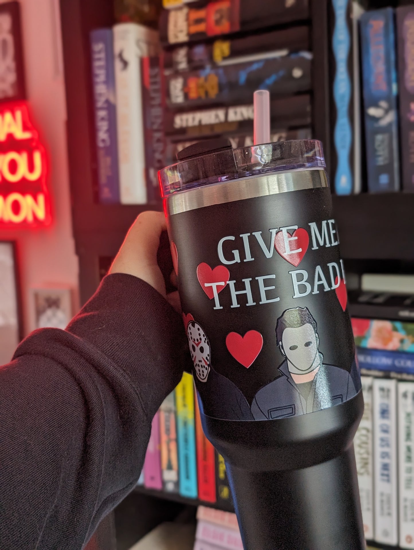 GIVE ME ALL THE BAD BOYS - 40oz TUMBLER