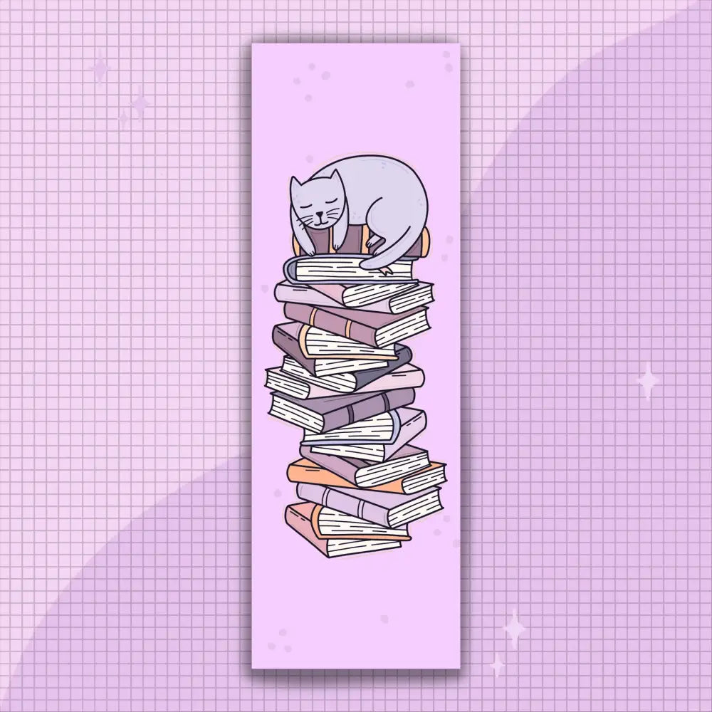 VALENTINES CAT STACK - BOOKMARK - Tanyprint