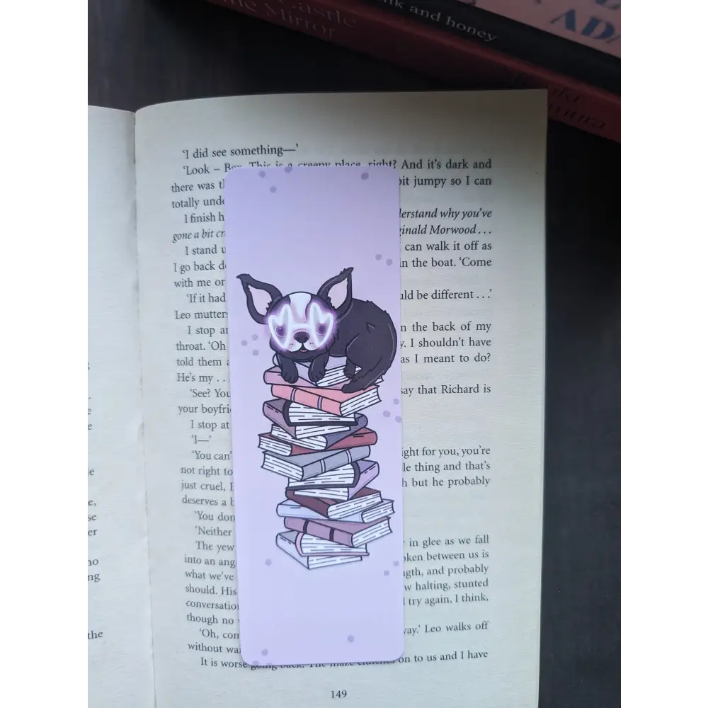 VALENTINES DOG STACK - BOOKMARK - Tanyprint