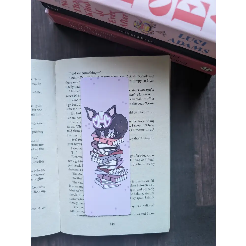 VALENTINES DOG STACK - BOOKMARK - Tanyprint