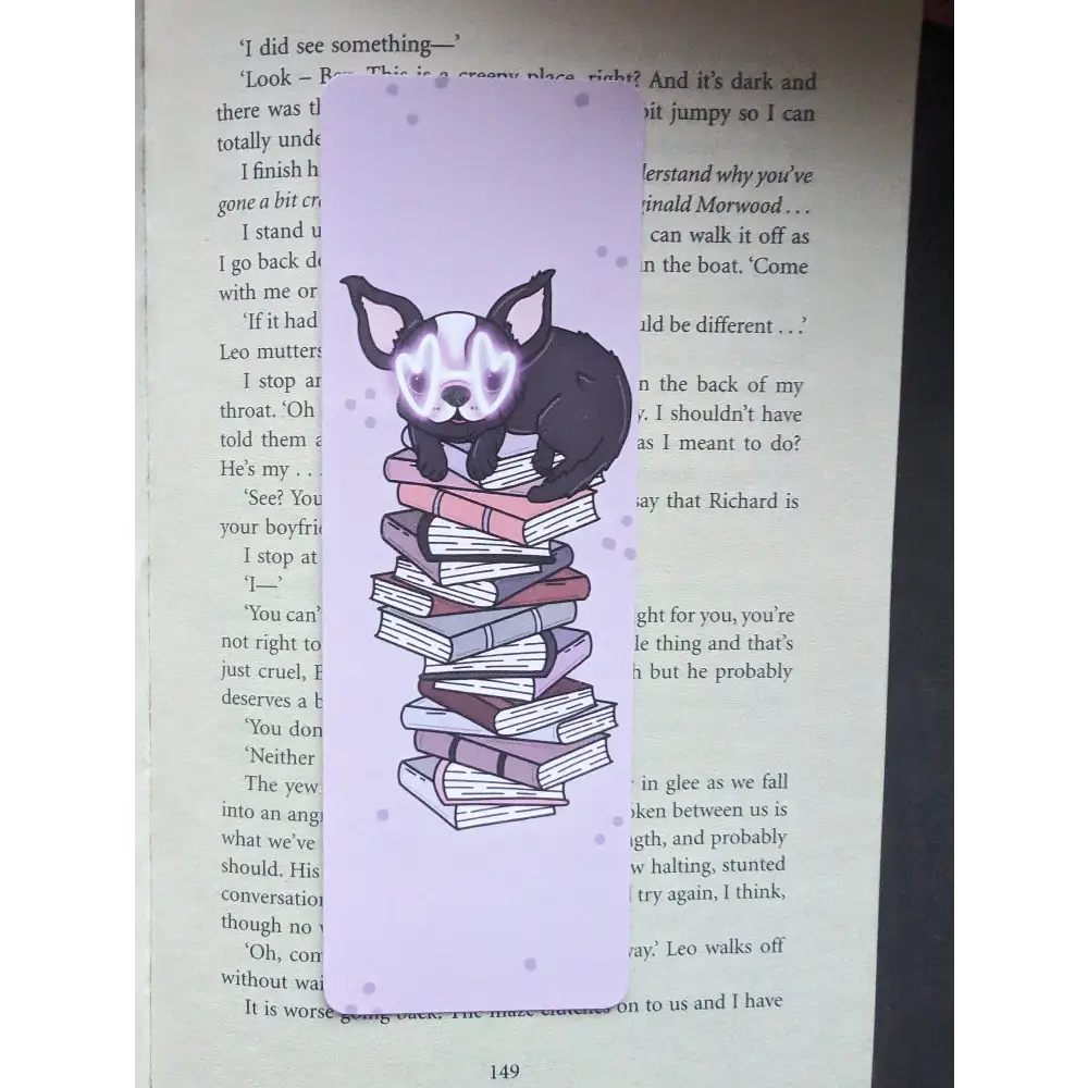 VALENTINES DOG STACK - BOOKMARK - Tanyprint