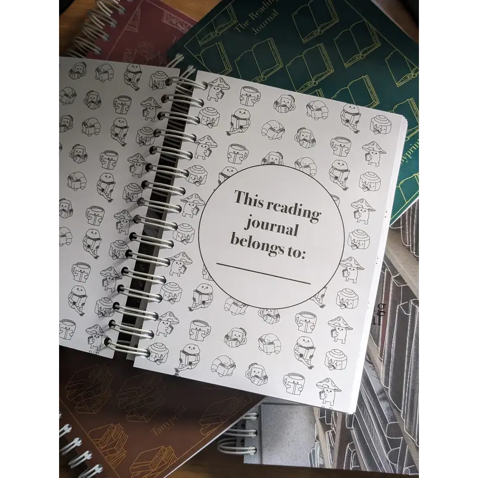 THE READING JOURNAL - YEARLY EDITION (SPIRAL BOUND)