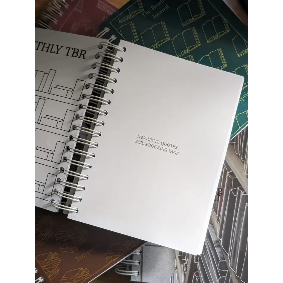 THE READING JOURNAL - YEARLY EDITION (SPIRAL BOUND)