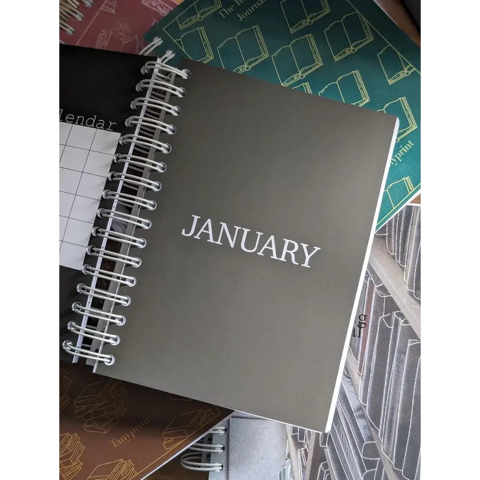 THE READING JOURNAL - YEARLY EDITION (SPIRAL BOUND)