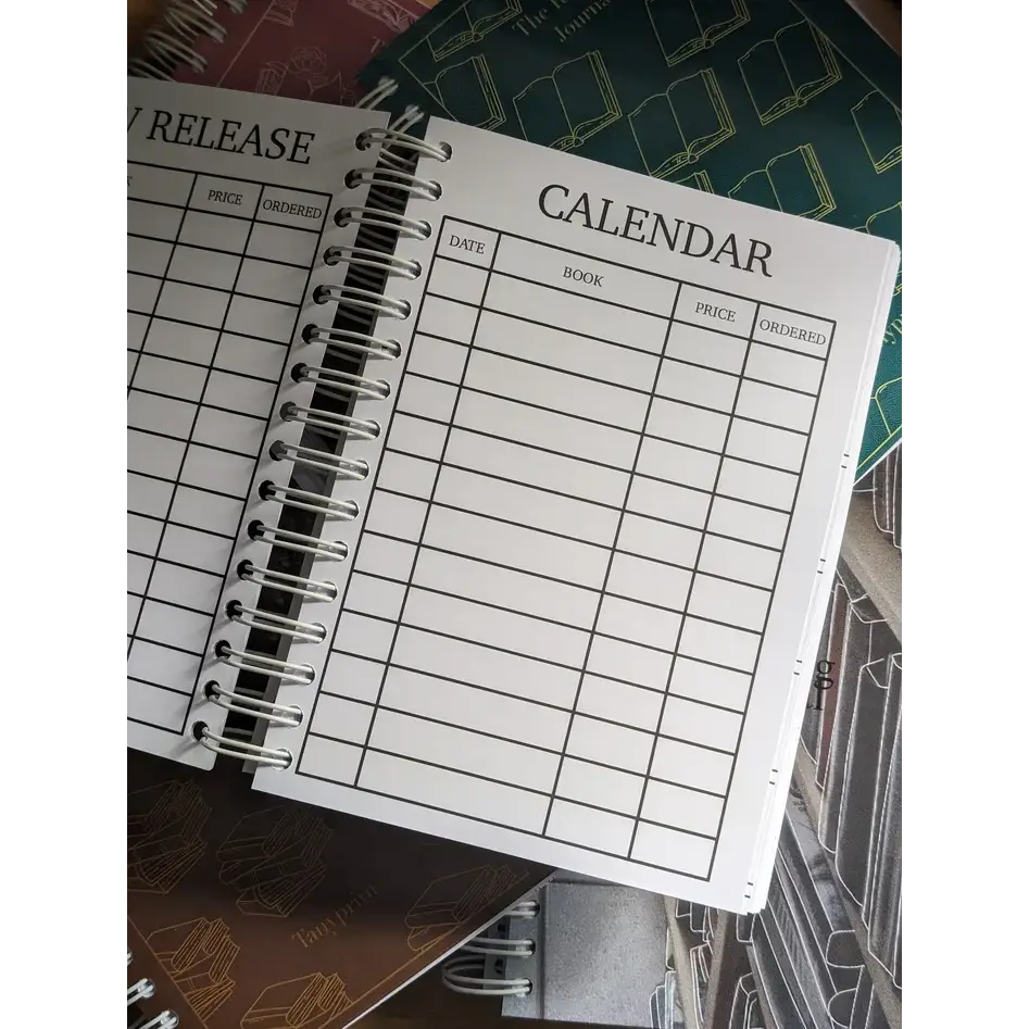 THE READING JOURNAL - YEARLY EDITION (SPIRAL BOUND)